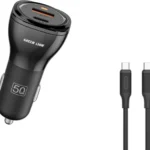Green Lion Dual Port Car Charger(50W) Max