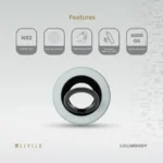 Levelo Lucero 2-In-1 Phone Ring Holder-Grey - Image 2