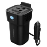 Powerology 150W Cup Holder Power Inventer(Pd30W 150W Ac Output)