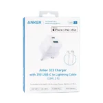 Anker 323 Charger With 310 33W USB-C To Lightning Cable 3ft - Image 2