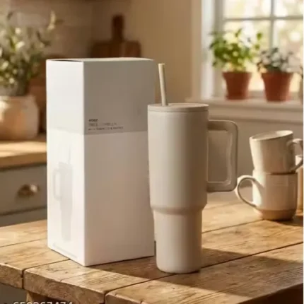 Lepresso Quirksip Insulated 1200Ml Double Wall Vacuum Tumbler - Beige