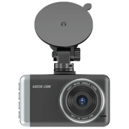 Green Lion Dash Cam Pro Front And Rear - Black