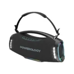 Powerology Rock 350w Rgb Lighting Speaker - Black