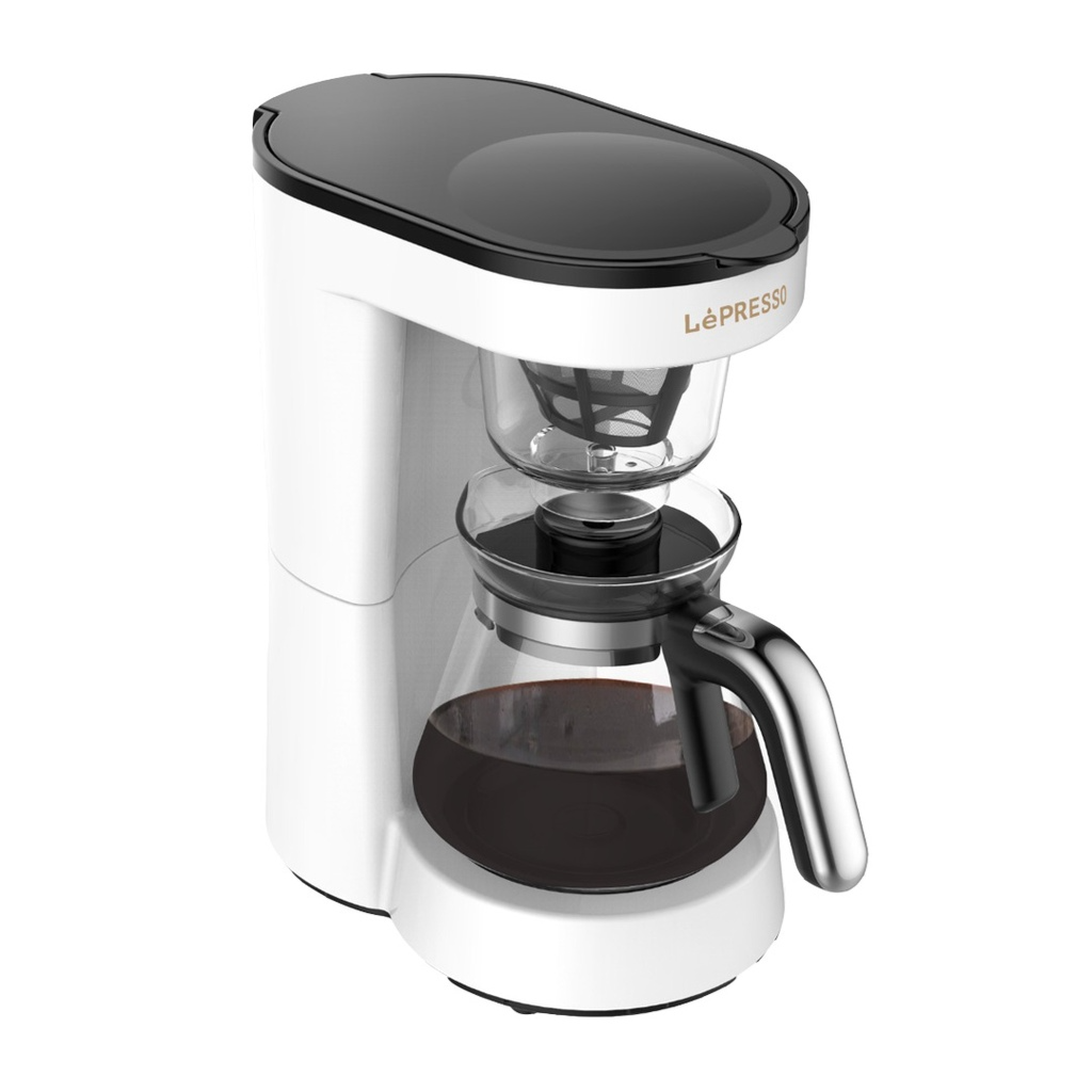 TANoXpbOQqMJjZWS.png LePresso Drip Coffee Machine BS plug 0.75L - White - Image 1