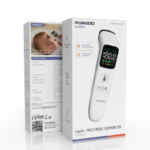 Porodo LiveOn-Multi-Mode Thermometer LED Display-White