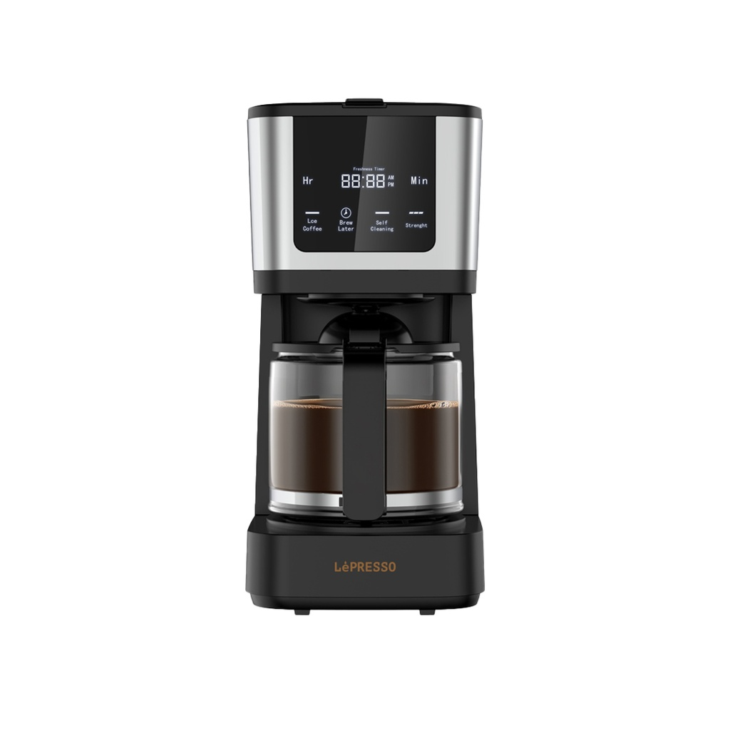 fclfgewHDYiMOAKz.png LePresso Rich Brew Coffee Machine Interactive Touch Display - Black - Image 1