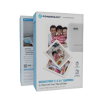 Powerology Instant Print 2.2×3.4" Cartridge - White